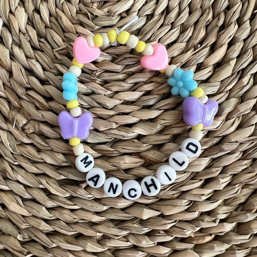 Sabrina Carpenter Manchild Bracelet with Letters